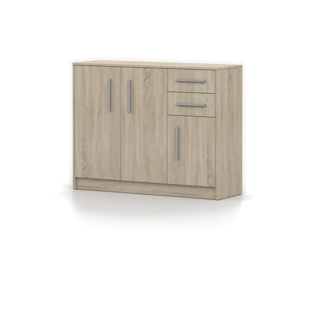 Schuhschrank 07 109 cm – Sonoma-Eiche – Ansicht 3