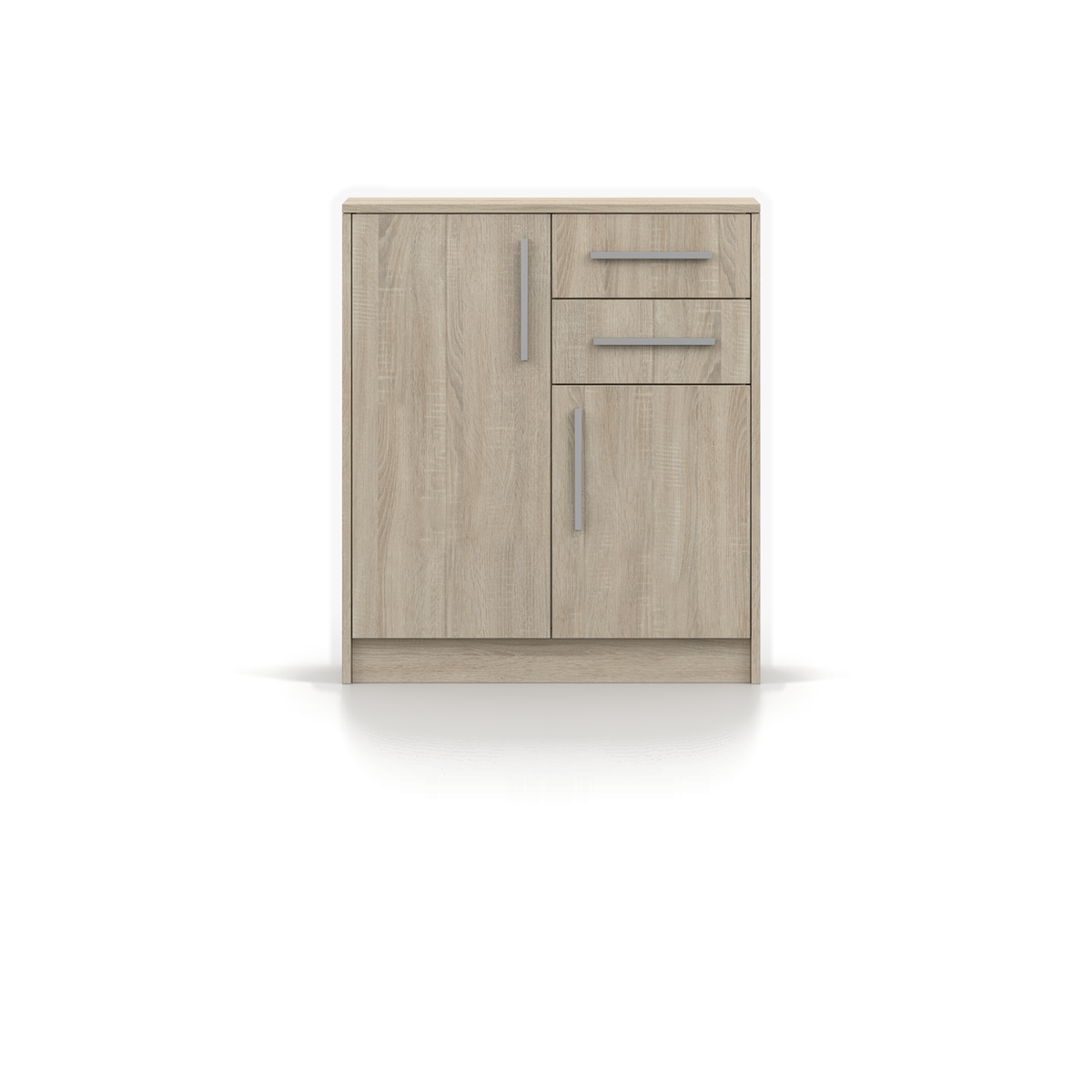 Schuhschrank 09 74 cm – Sonoma-Eiche – Hauptansicht