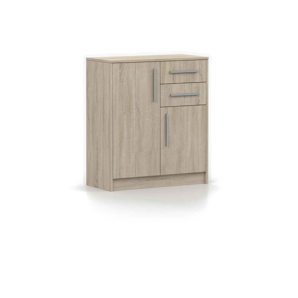 Schuhschrank 09 74 cm – Sonoma-Eiche – Ansicht 2