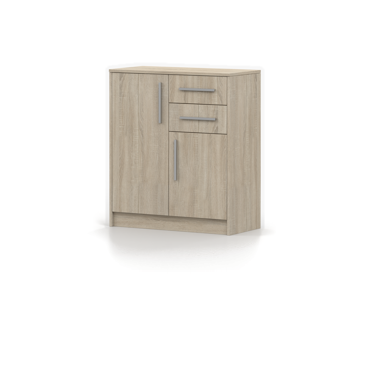 Schuhschrank 09 74 cm – Sonoma-Eiche – Ansicht 3