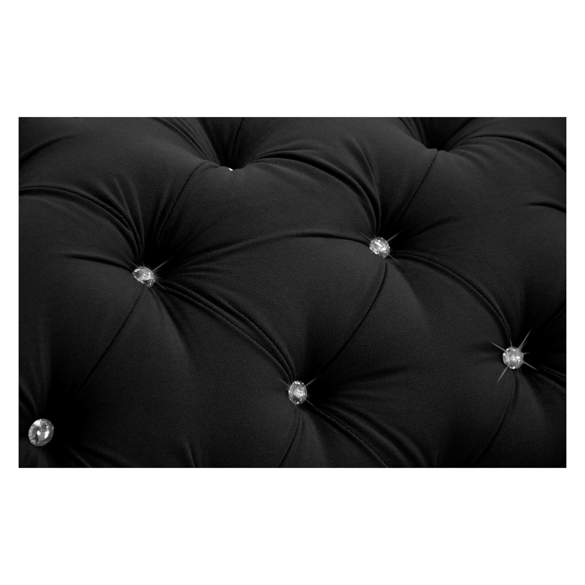 SORUNEO U-Sofa Glasknöpfe – KRONOS 07 – Detail