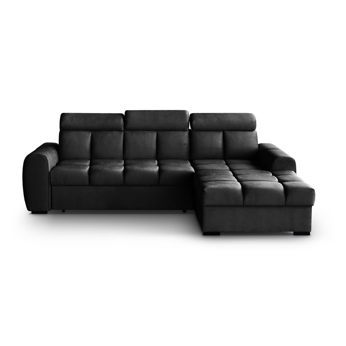 VELUNEA L Ecksofa – BLUVEL 19 – Gesamtansicht
