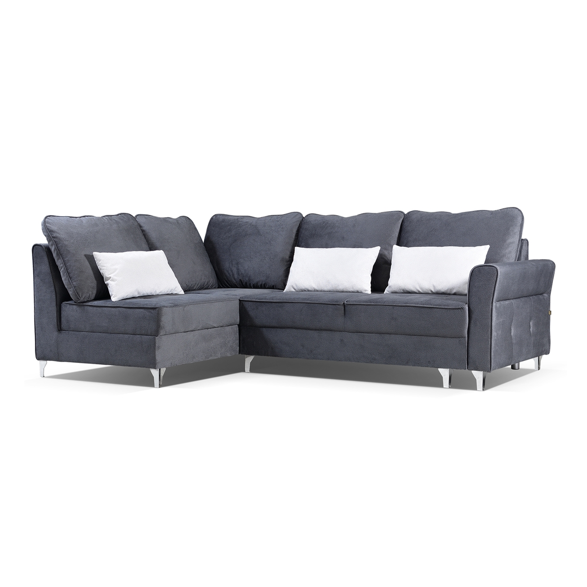 VESUNIO Ecksofa ohne Hocker – VITON 203 + VITON 199 – Gesamtansicht