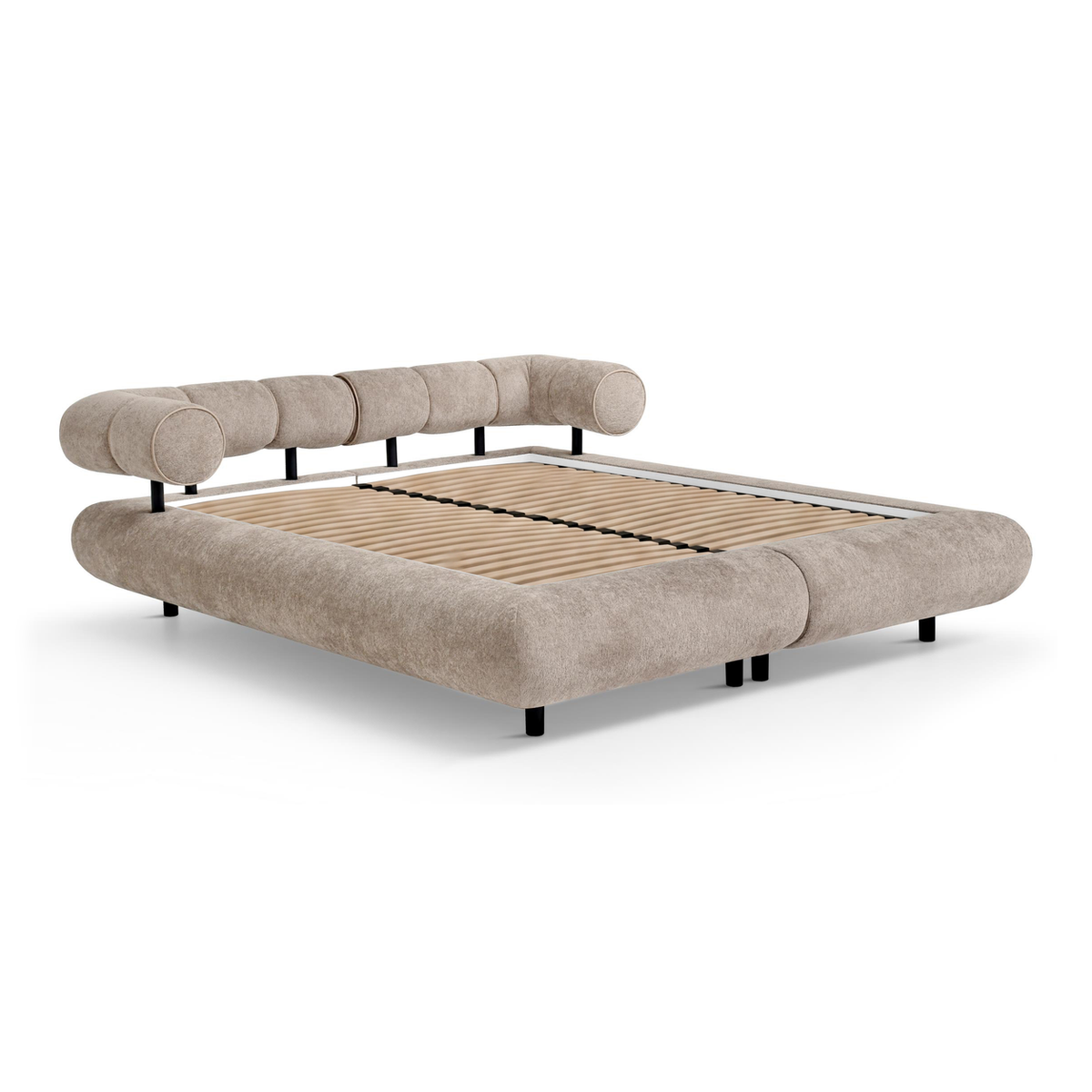 VORUNEA Polsterbett – TORO 50 + KATLA 10 – Ansicht