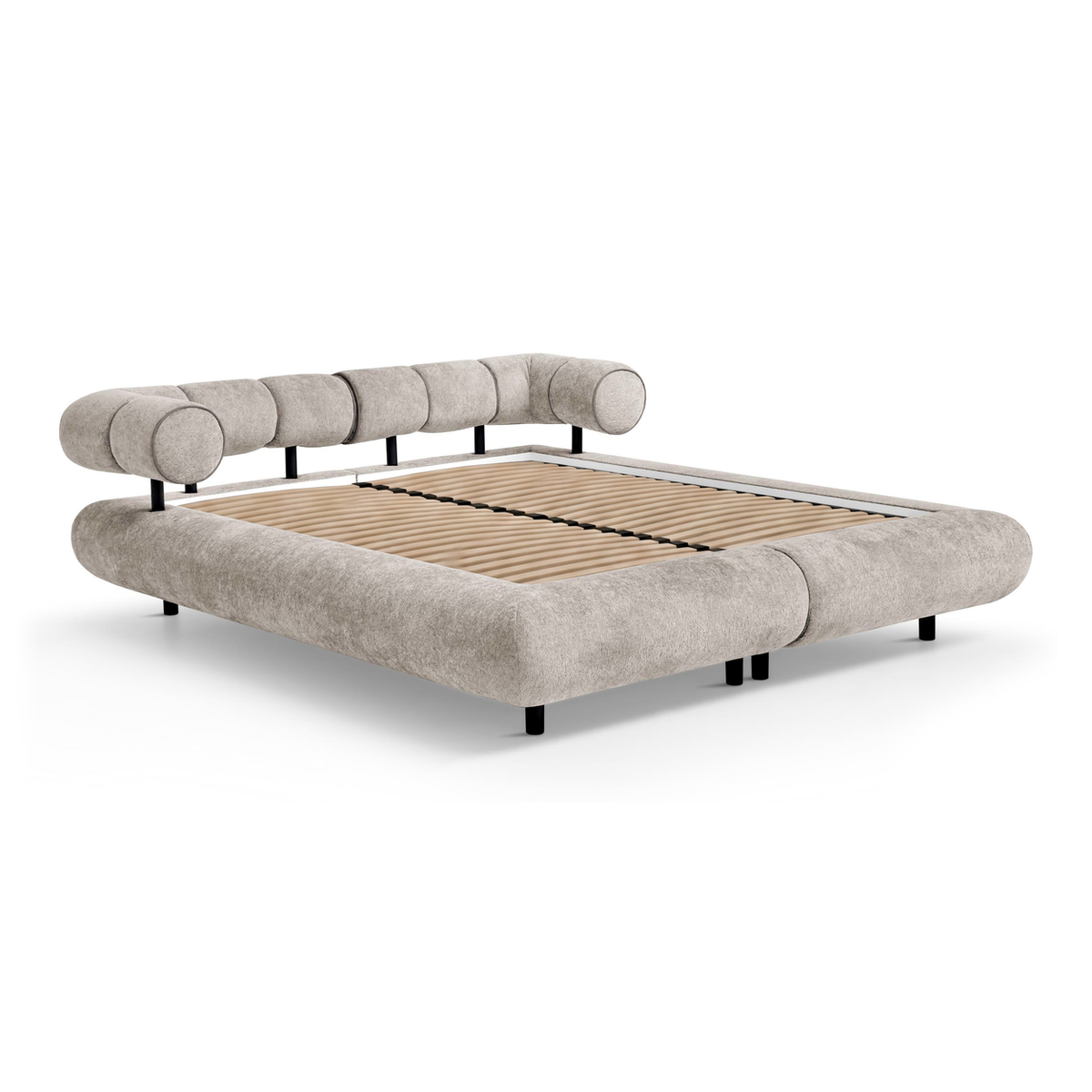 VORUNEA Polsterbett – TORO 35 + KATLA 15 – Gesamtansicht