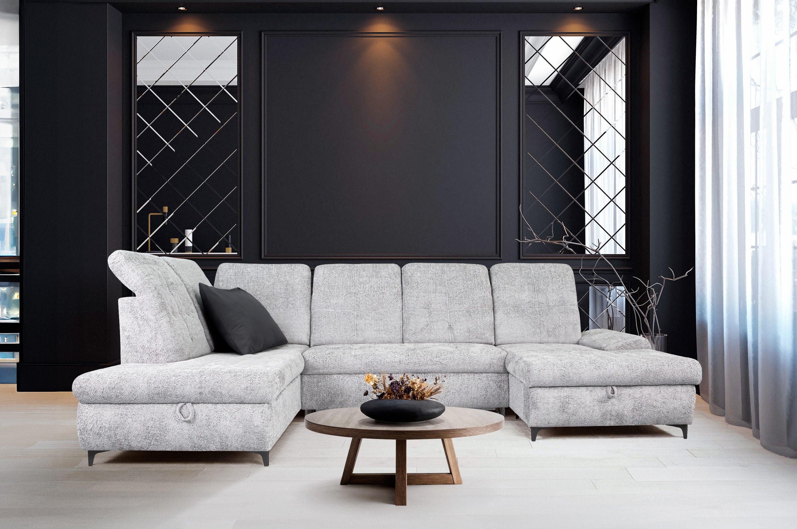 Wohnlandschaft Isabella U-Form